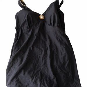 Robby Len One Pc Skirted Swimsuit